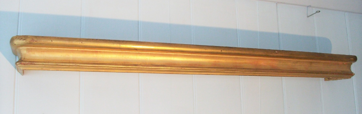 A Pair of 19th century Gilded French Pelmets